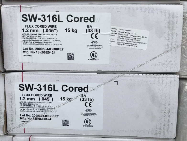 SW-316L Cored