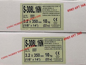 Que hàn inox E308L 3.2mm